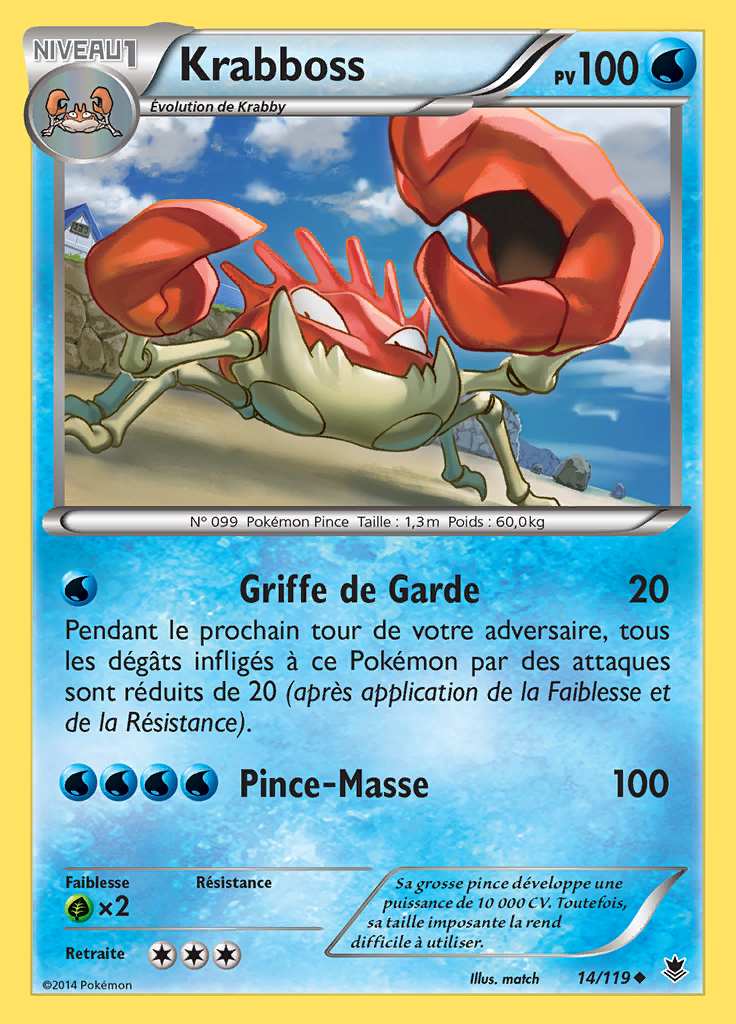 Krabboss 014/119 — Vigueur Spectrale