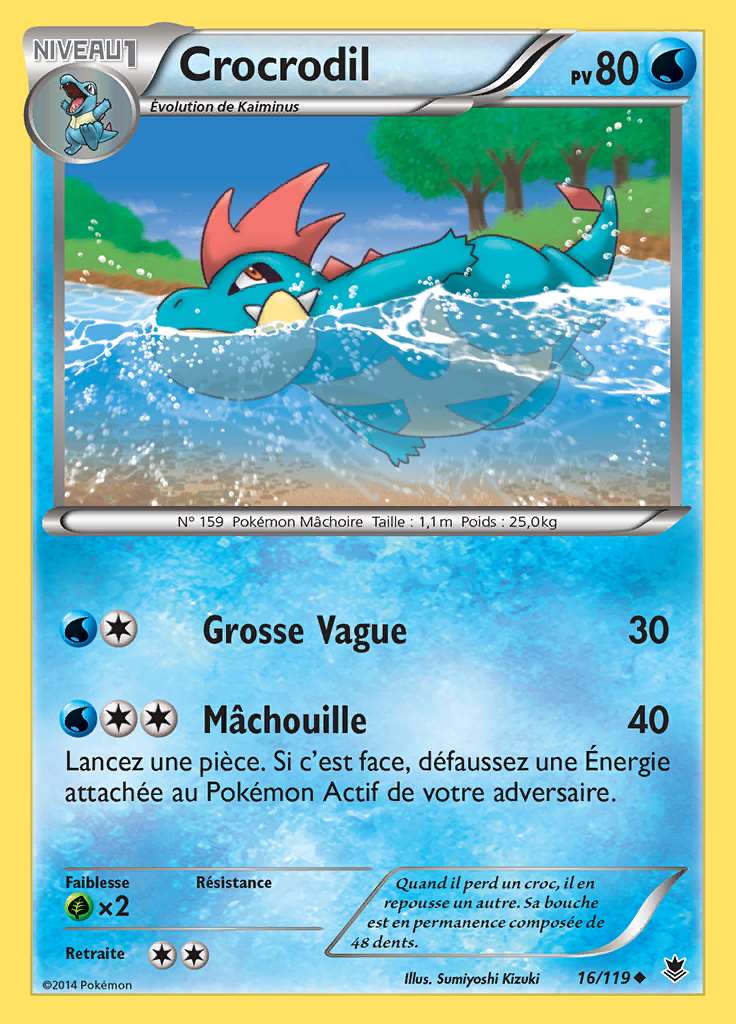 Crocrodil 016/119 — Vigueur Spectrale