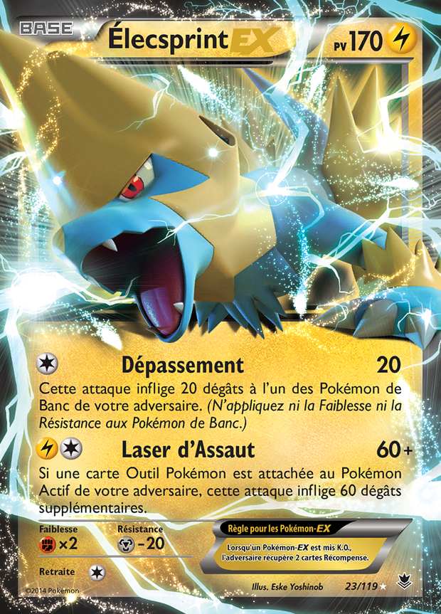 Élecsprint-EX 023/119 — Vigueur Spectrale