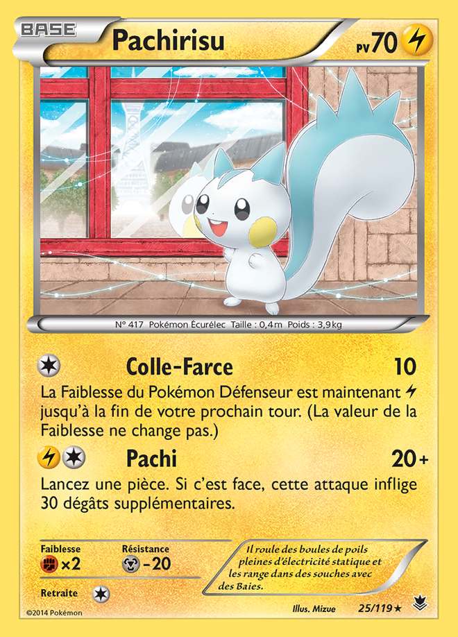Pachirisu 025/119 — Vigueur Spectrale