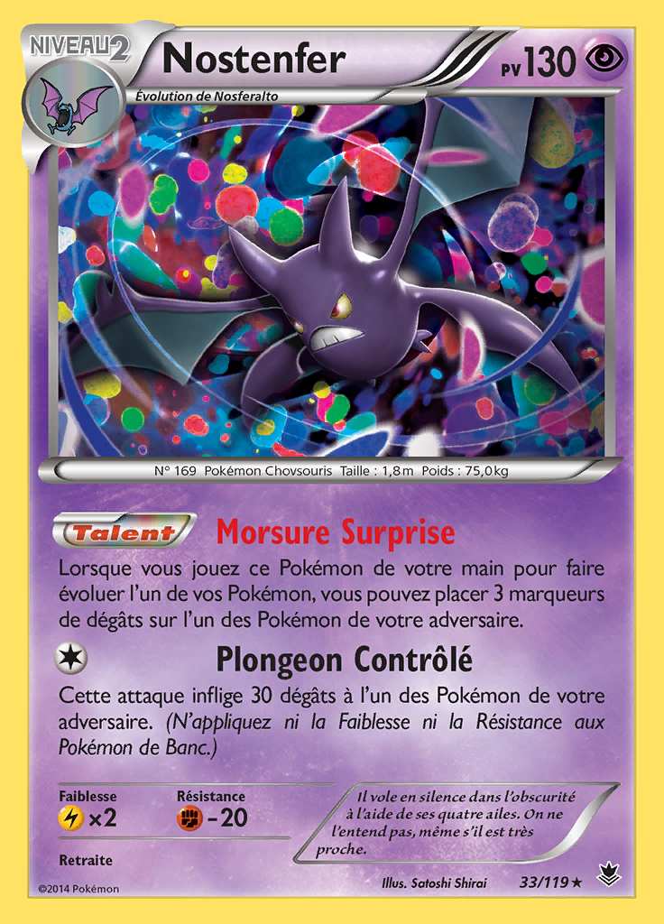 Nostenfer 033/119 — Vigueur Spectrale