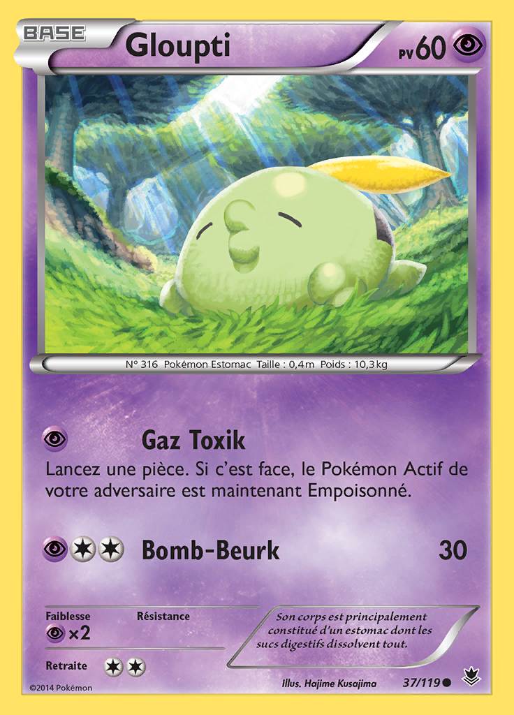 Gloupti 037/119 — Vigueur Spectrale