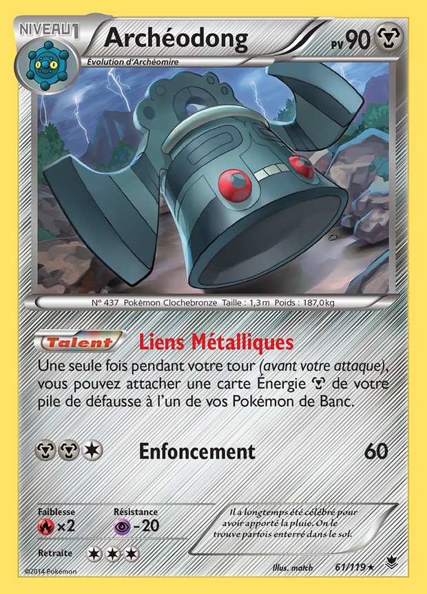 Archéodong 061/119 — Vigueur Spectrale