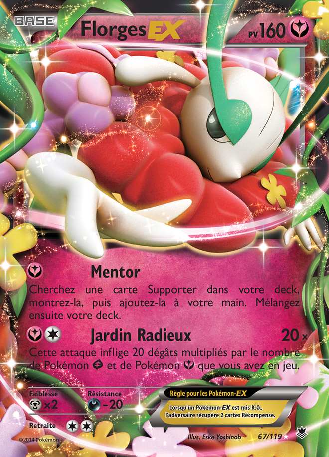 Florges-EX 067/119 — Vigueur Spectrale