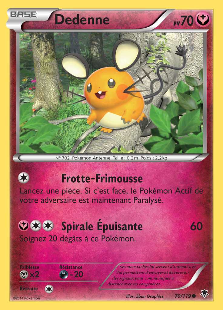 Dedenne 070/119 — Vigueur Spectrale