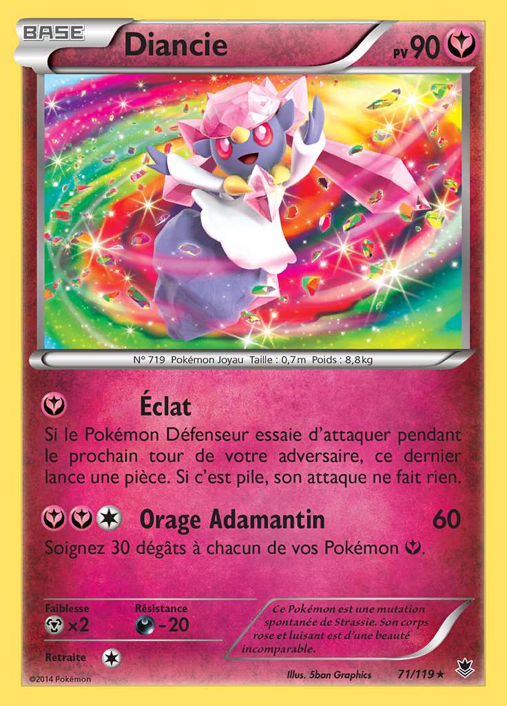 Diancie 071/119 — Vigueur Spectrale