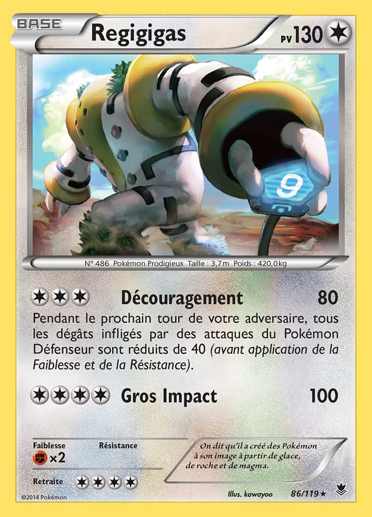 Regigigas 086/119 — Vigueur Spectrale