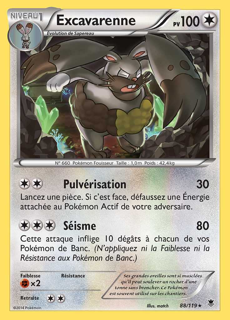 Excavarenne 088/119 — Vigueur Spectrale