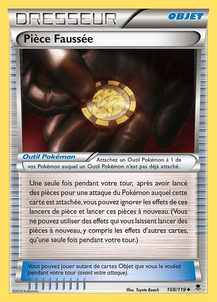 Pièce Faussée 108/119 — Vigueur Spectrale