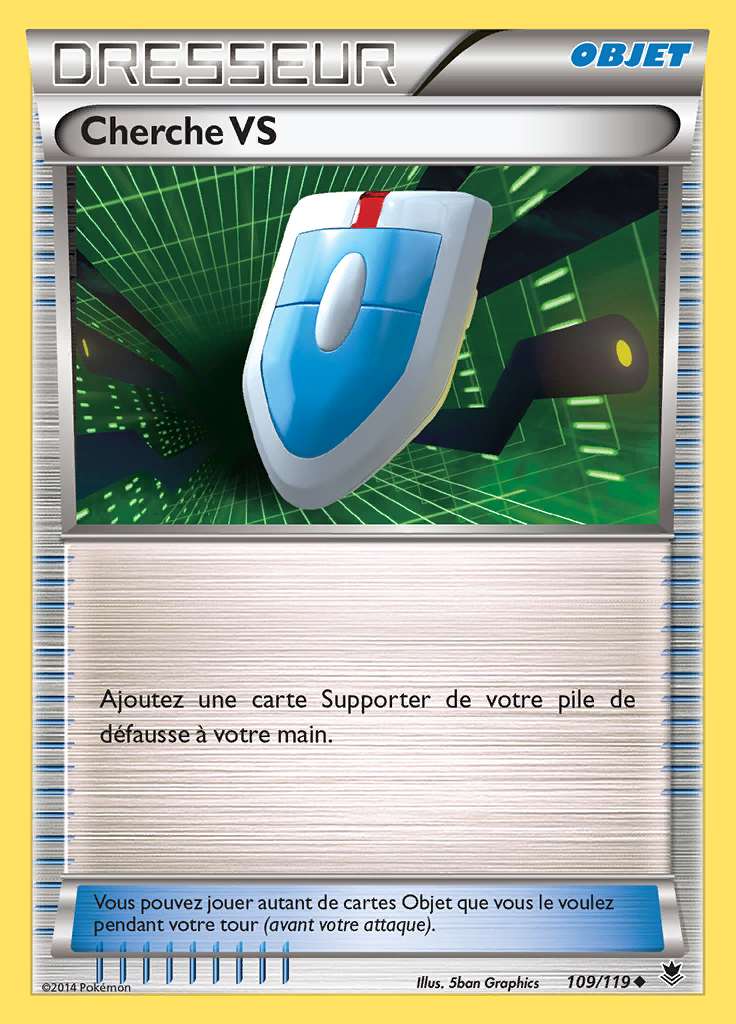 Cherche VS 109/119 — Vigueur Spectrale