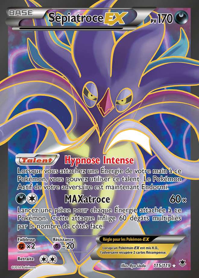 Sepiatroce-EX 115/119 — Vigueur Spectrale