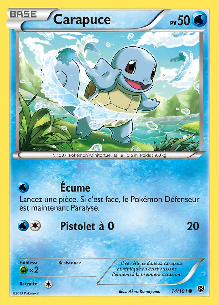 Carapuce 014/101 — Explosion Plasma