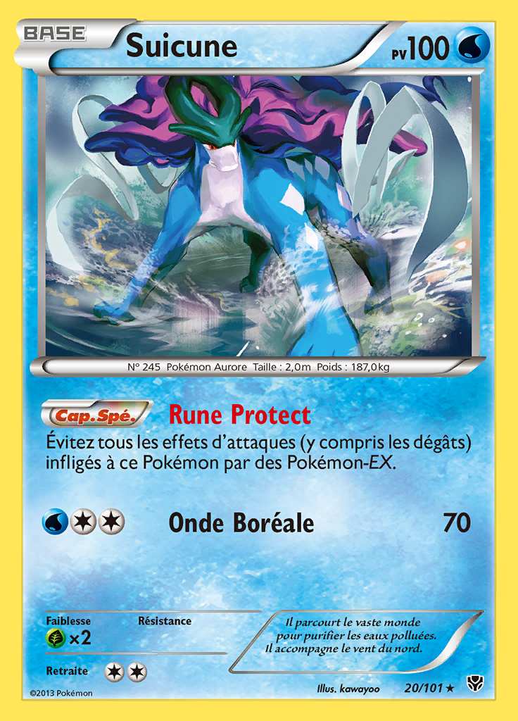 Suicune 020/101 — Explosion Plasma