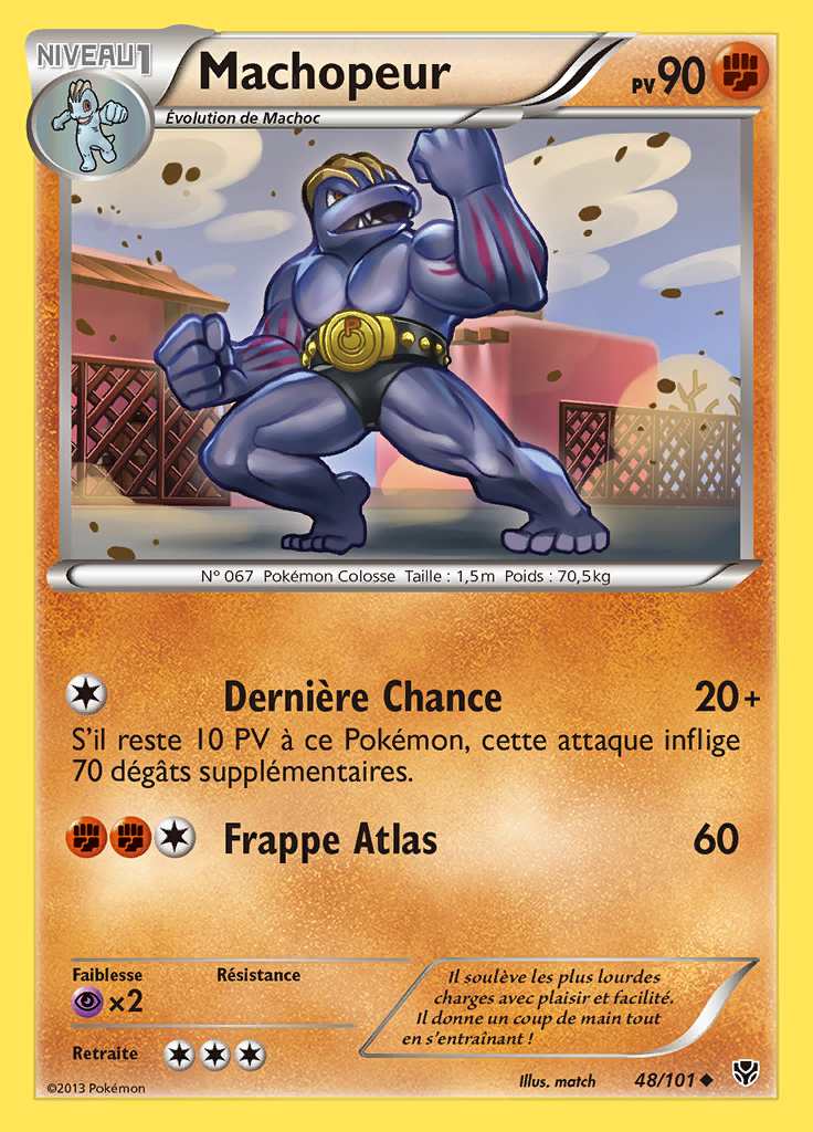 Machopeur 048/101 — Explosion Plasma