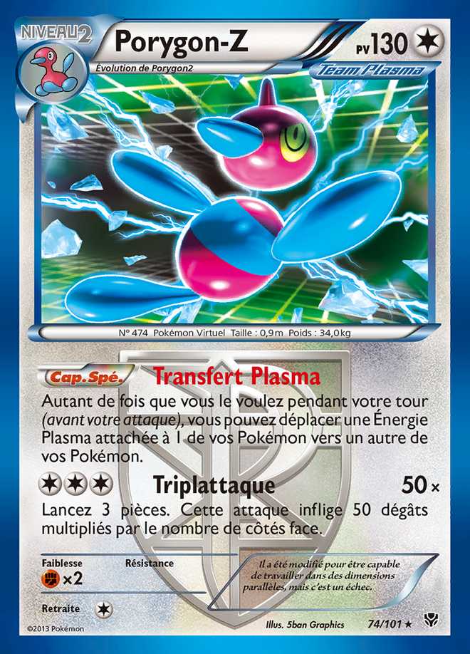 Porygon-Z 074/101 — Explosion Plasma