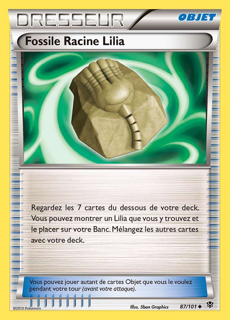 Fossile Racine Lilia 087/101 — Explosion Plasma