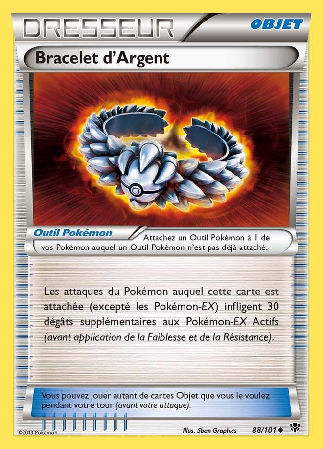 Bracelet d'Argent 088/101 — Explosion Plasma