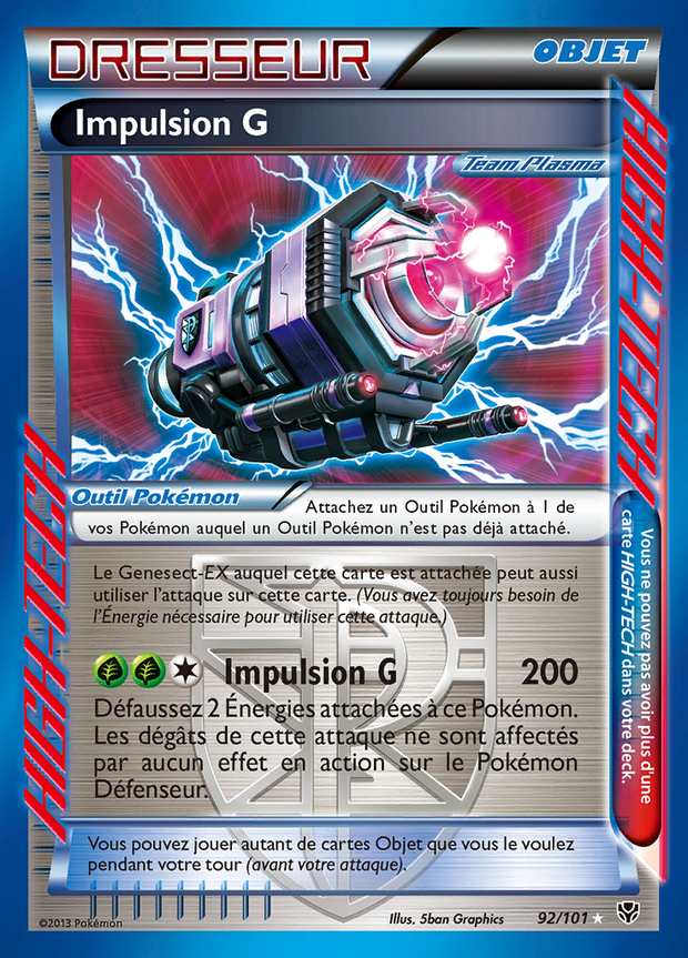 Impulsion G 092/101 — Explosion Plasma