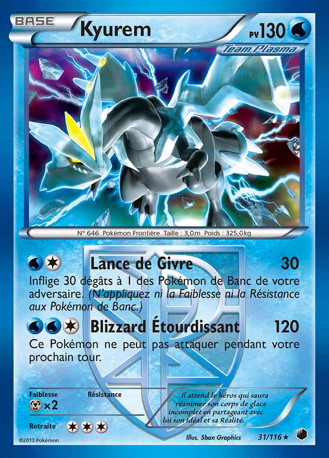 Kyurem 031/116 — Glaciation Plasma