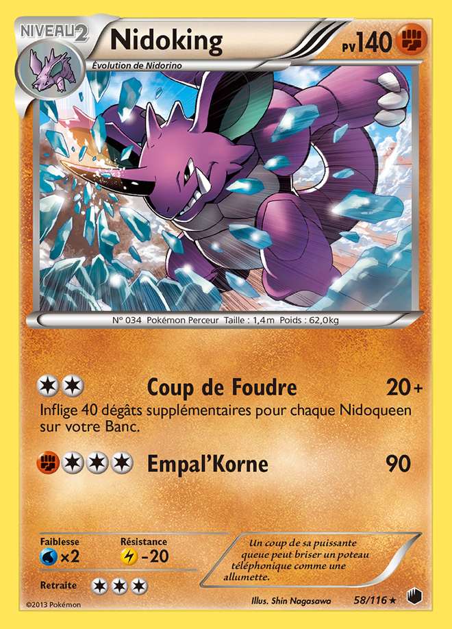 Nidoking 058/116 — Glaciation Plasma