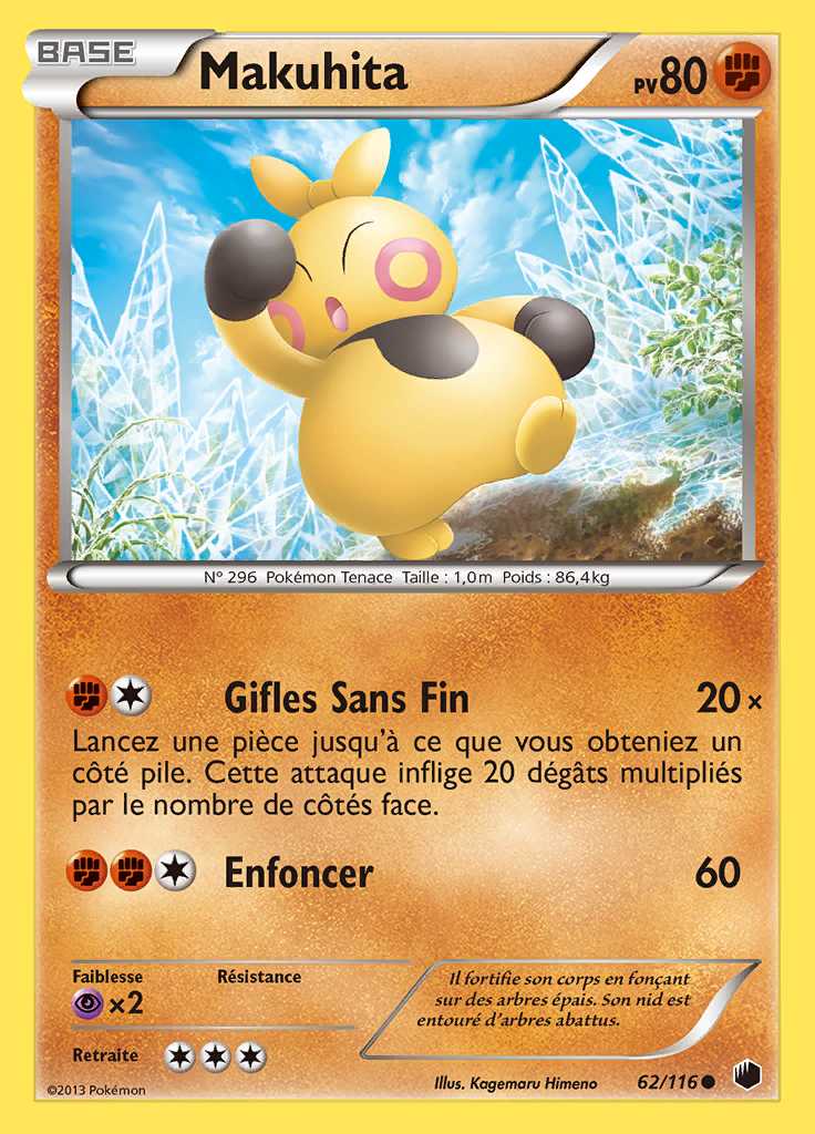 Makuhita 062/116 — Glaciation Plasma
