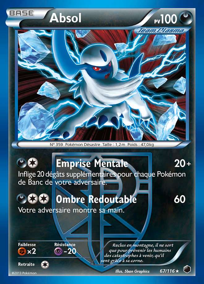 Absol 067/116 — Glaciation Plasma