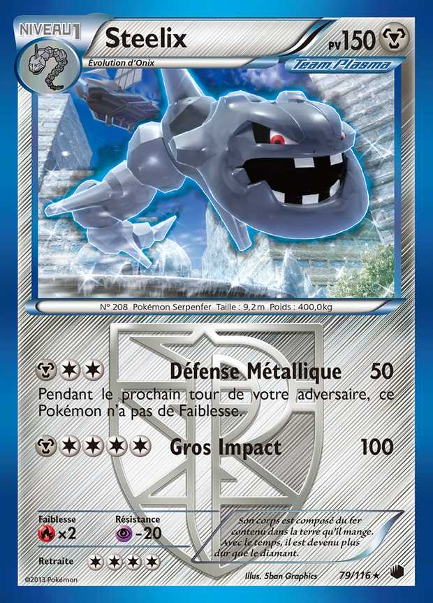 Steelix 079/116 — Glaciation Plasma