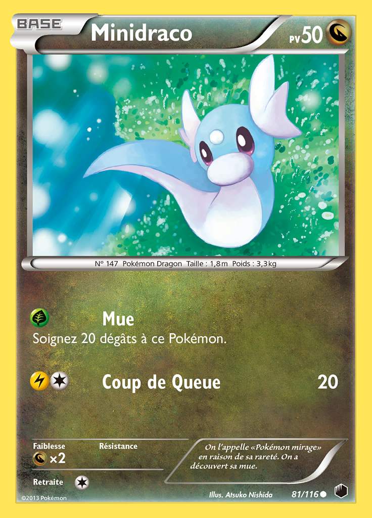 Minidraco 081/116 — Glaciation Plasma