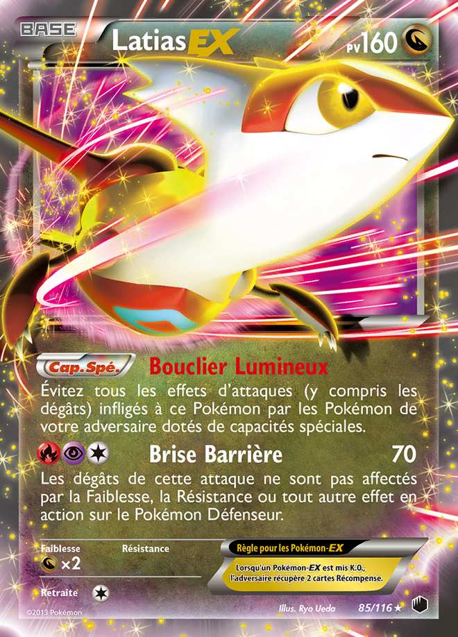 Latias-EX 085/116 — Glaciation Plasma