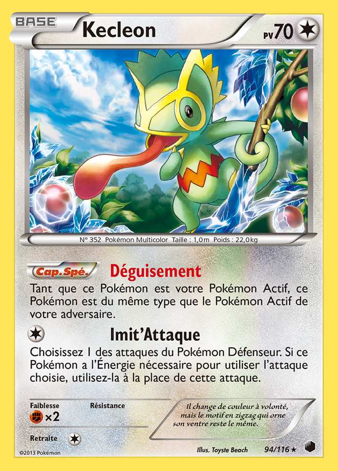 Kecleon 094/116 — Glaciation Plasma