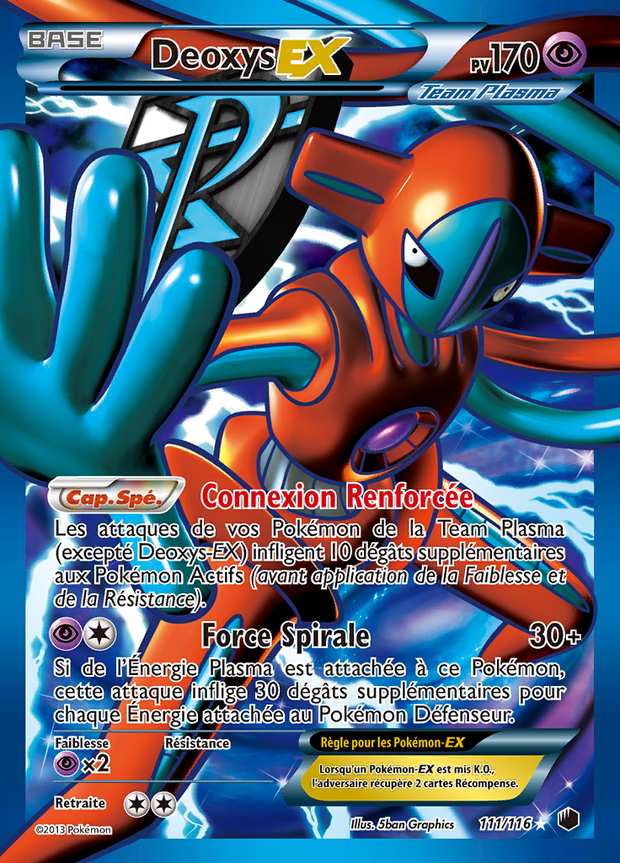Deoxys-EX 111/116 — Glaciation Plasma