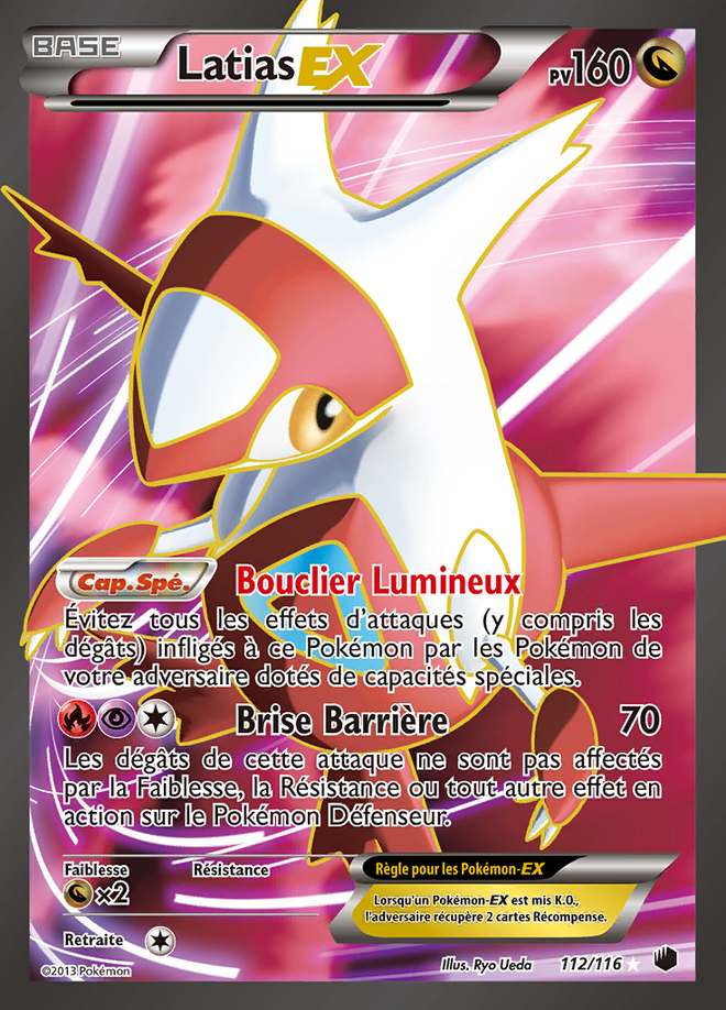 Latias-EX 112/116 — Glaciation Plasma