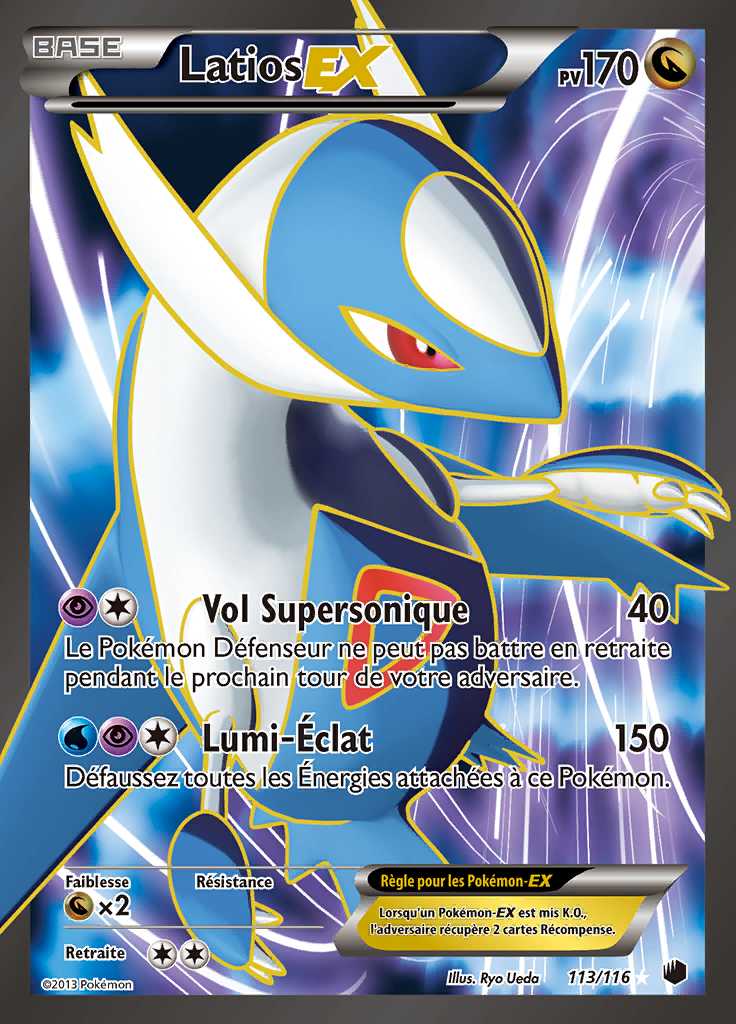 Latios-EX 113/116 — Glaciation Plasma