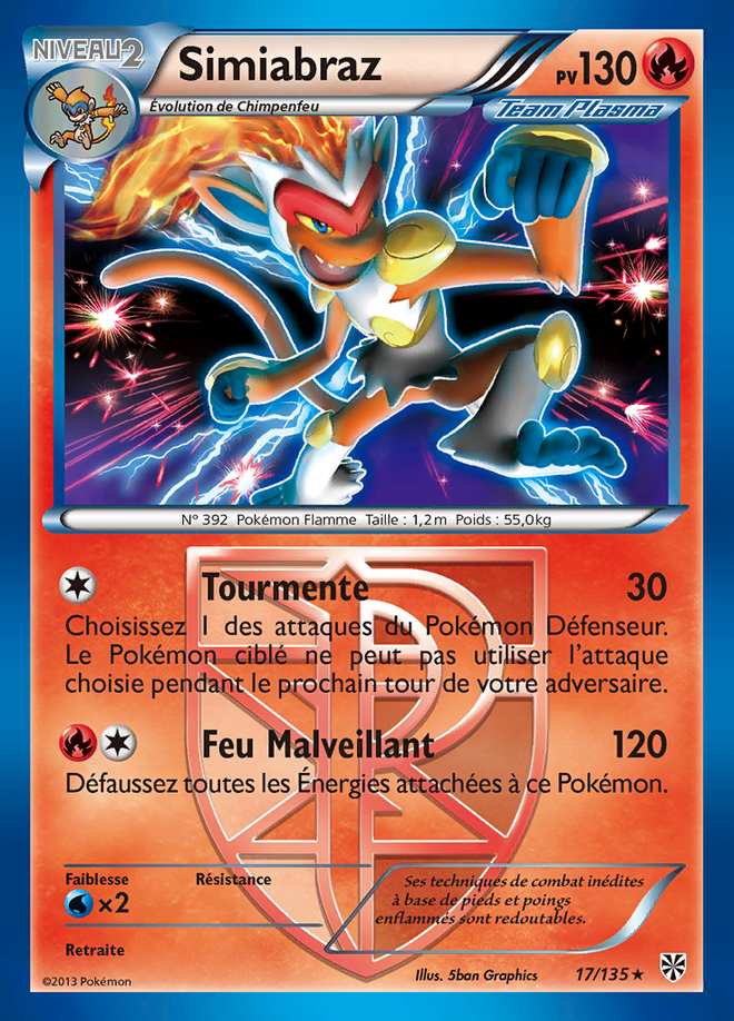 Simiabraz 017/135 — Tempête Plasma