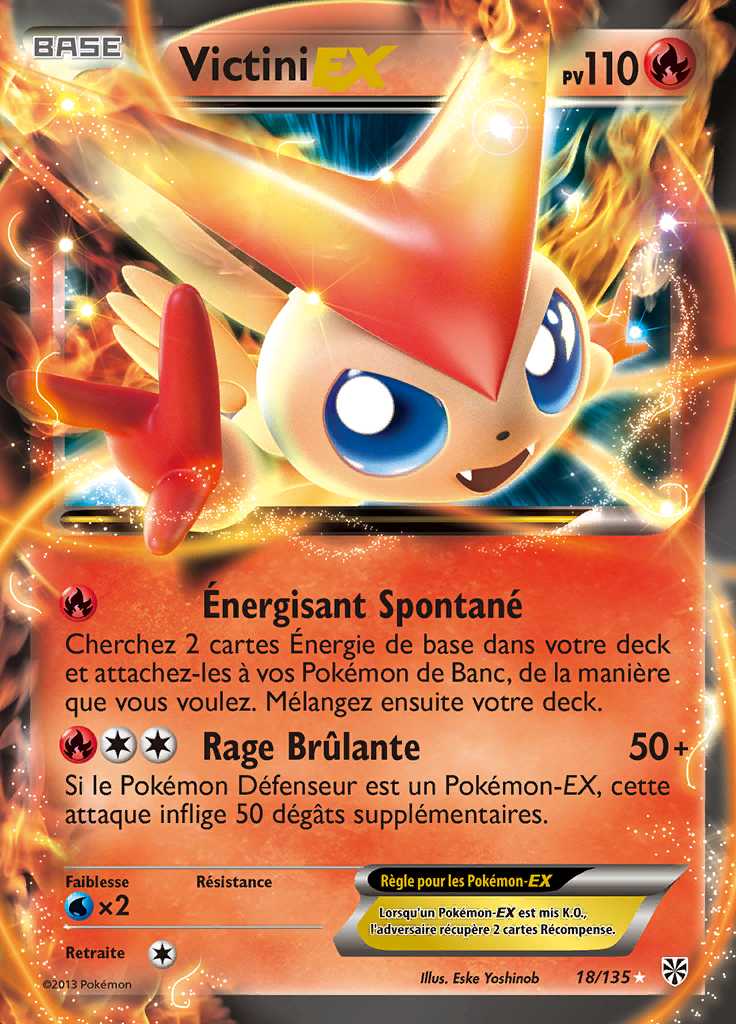 Victini-EX 018/135 — Tempête Plasma