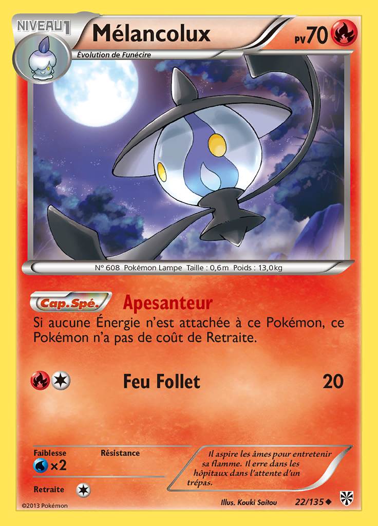 Mélancolux 022/135 — Tempête Plasma