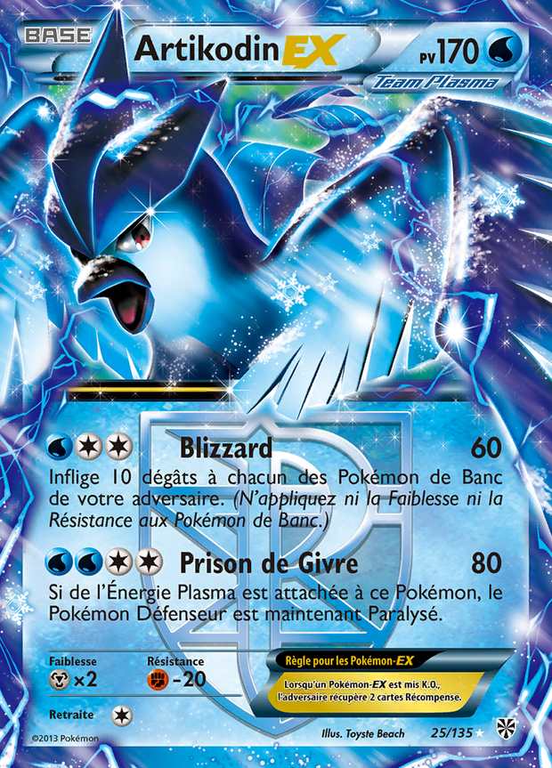 Artikodin-EX 025/135 — Tempête Plasma