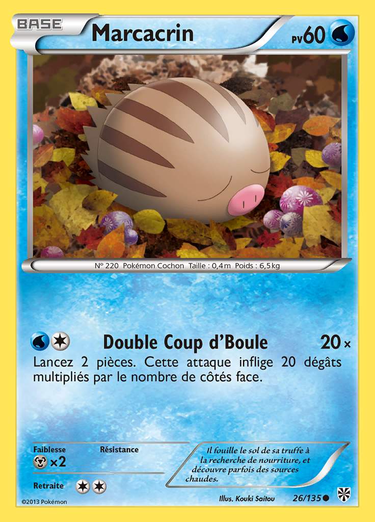 Marcacrin 026/135 — Tempête Plasma