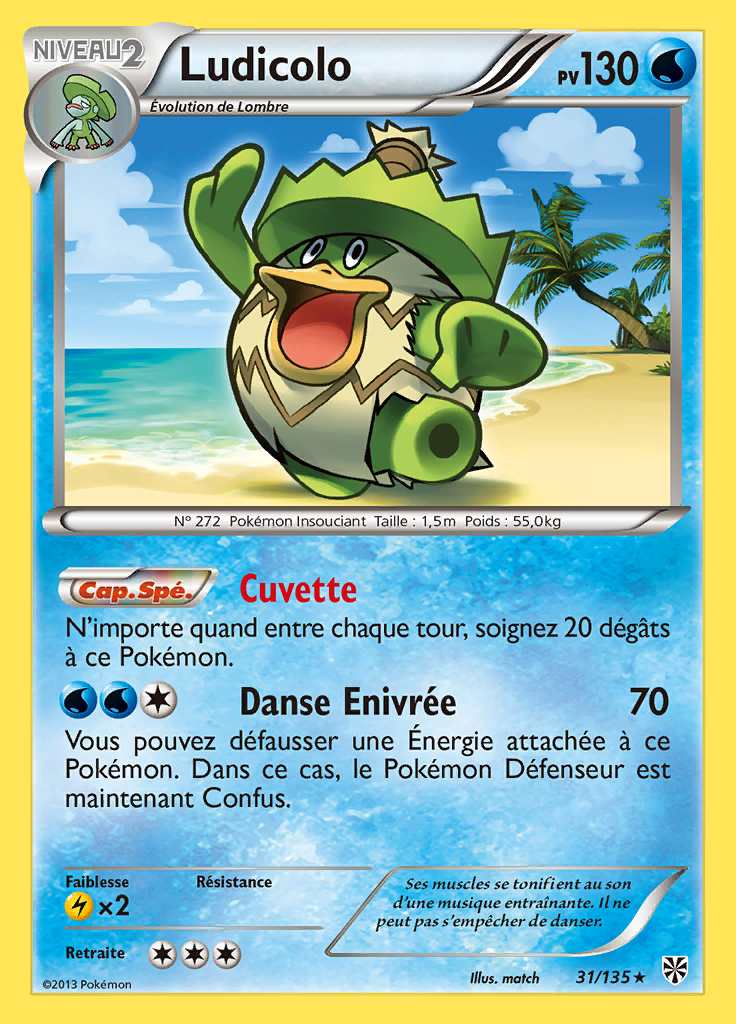 Ludicolo 031/135 — Tempête Plasma