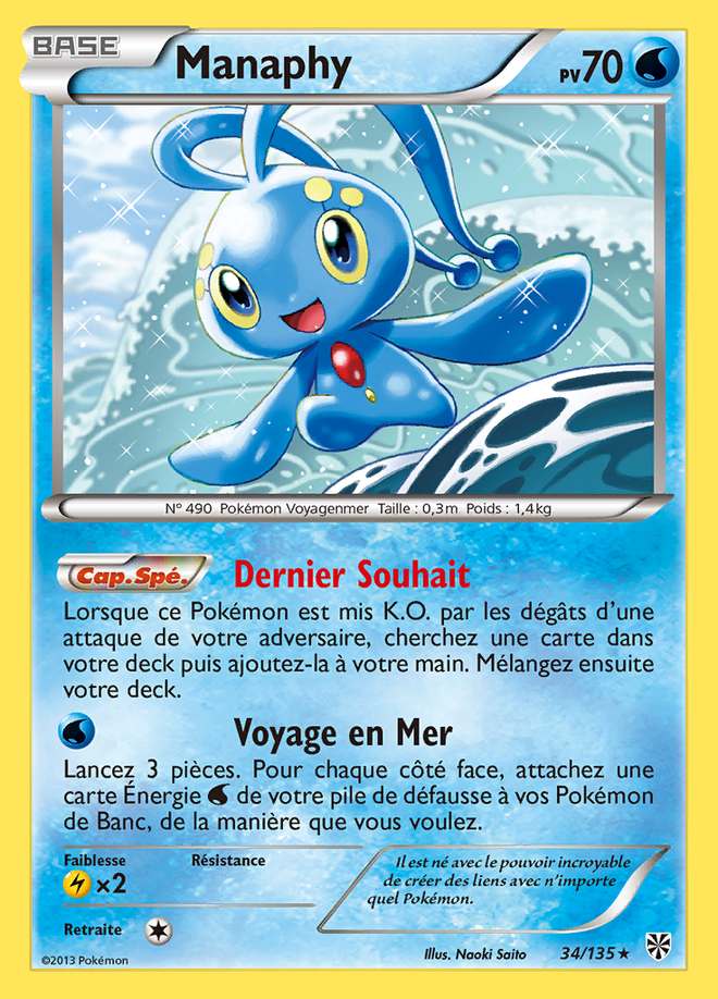 Manaphy 034/135 — Tempête Plasma