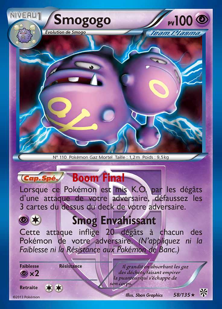 Smogogo 058/135 — Tempête Plasma
