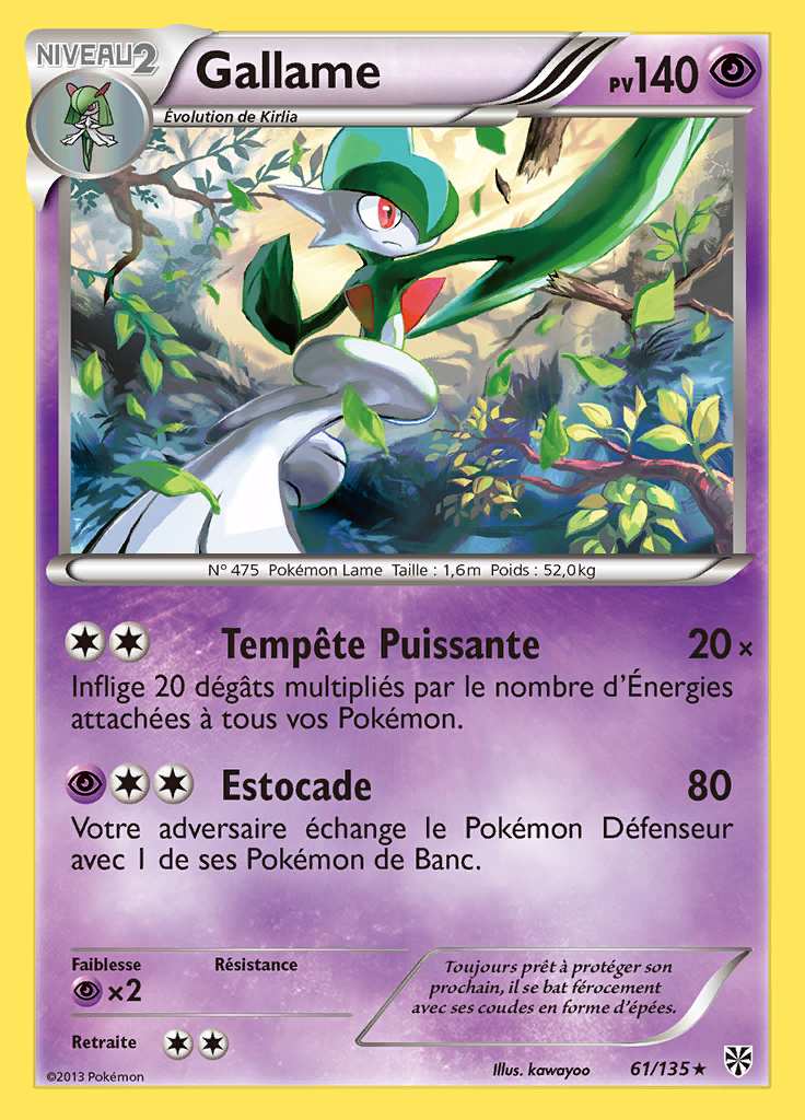 Gallame 061/135 — Tempête Plasma