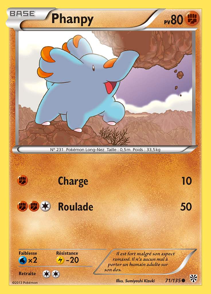 Phanpy 071/135 — Tempête Plasma