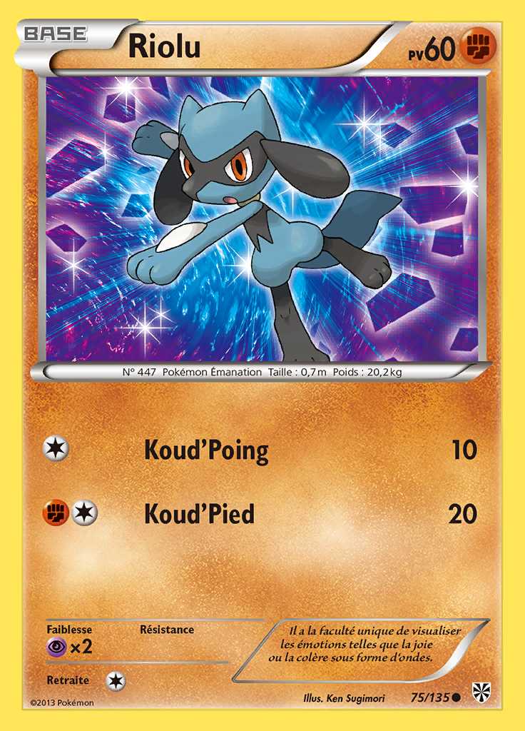 Riolu 075/135 — Tempête Plasma