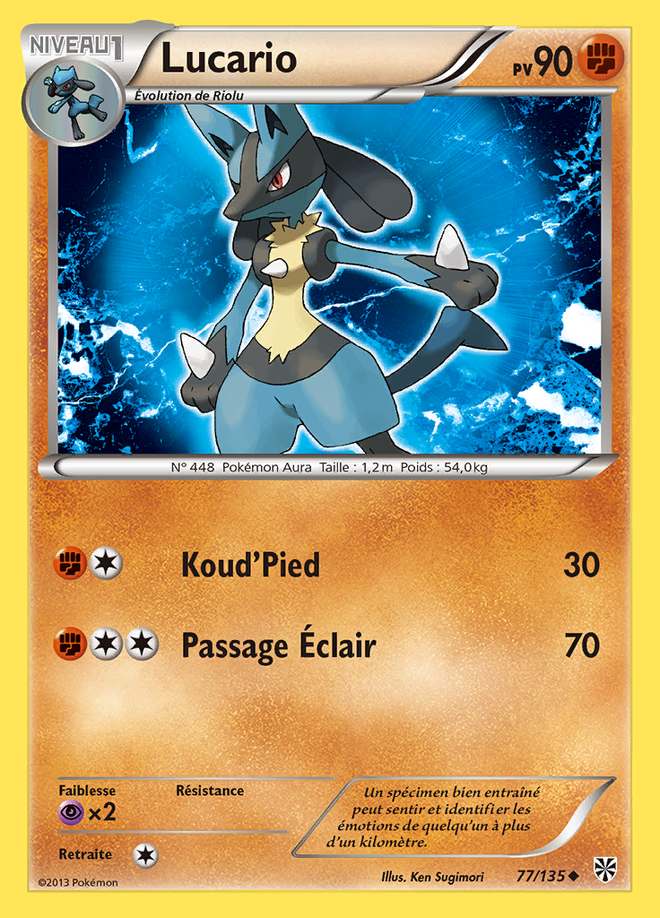 Lucario 077/135 — Tempête Plasma