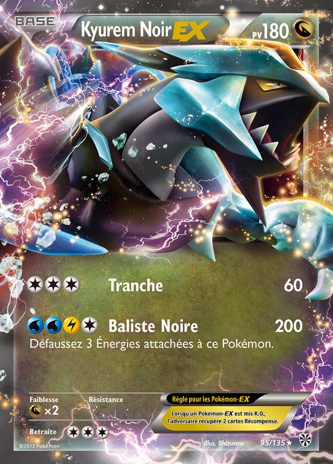 Kyurem Noir-EX 095/135 — Tempête Plasma