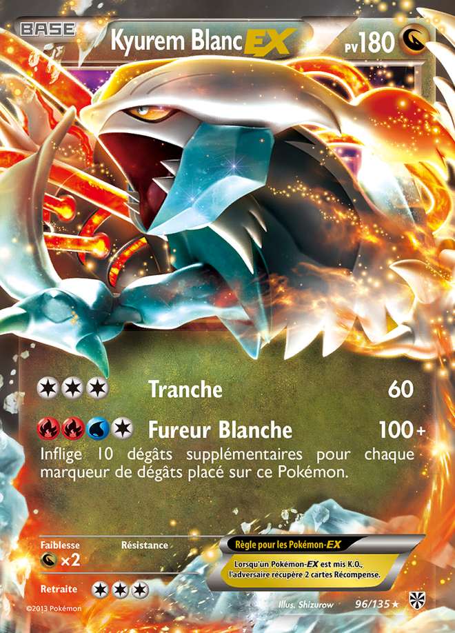 Kyurem Blanc-EX 096/135 — Tempête Plasma