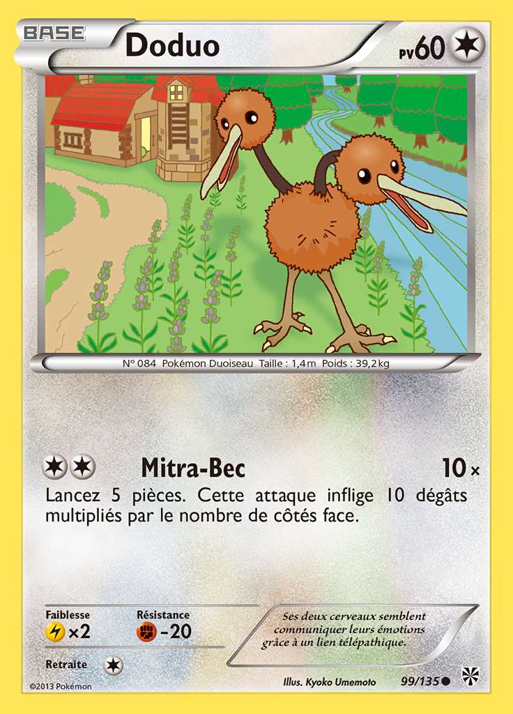 Doduo 099/135 — Tempête Plasma