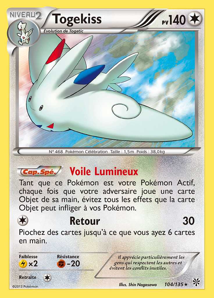 Togekiss 104/135 — Tempête Plasma
