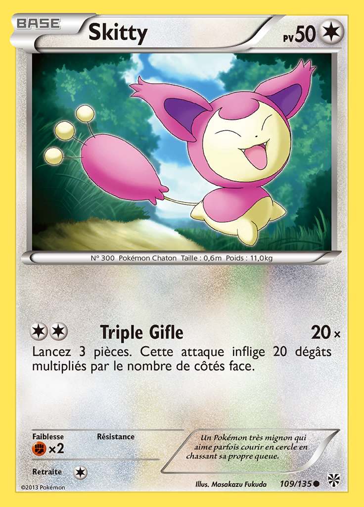 Skitty 109/135 — Tempête Plasma
